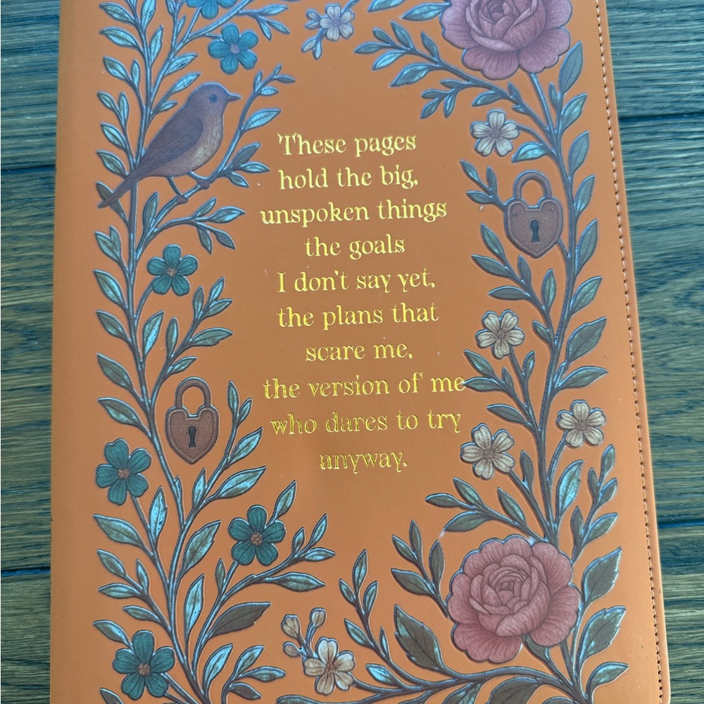 The Ember Wood | Notepad Folio-journal also comes with day planner